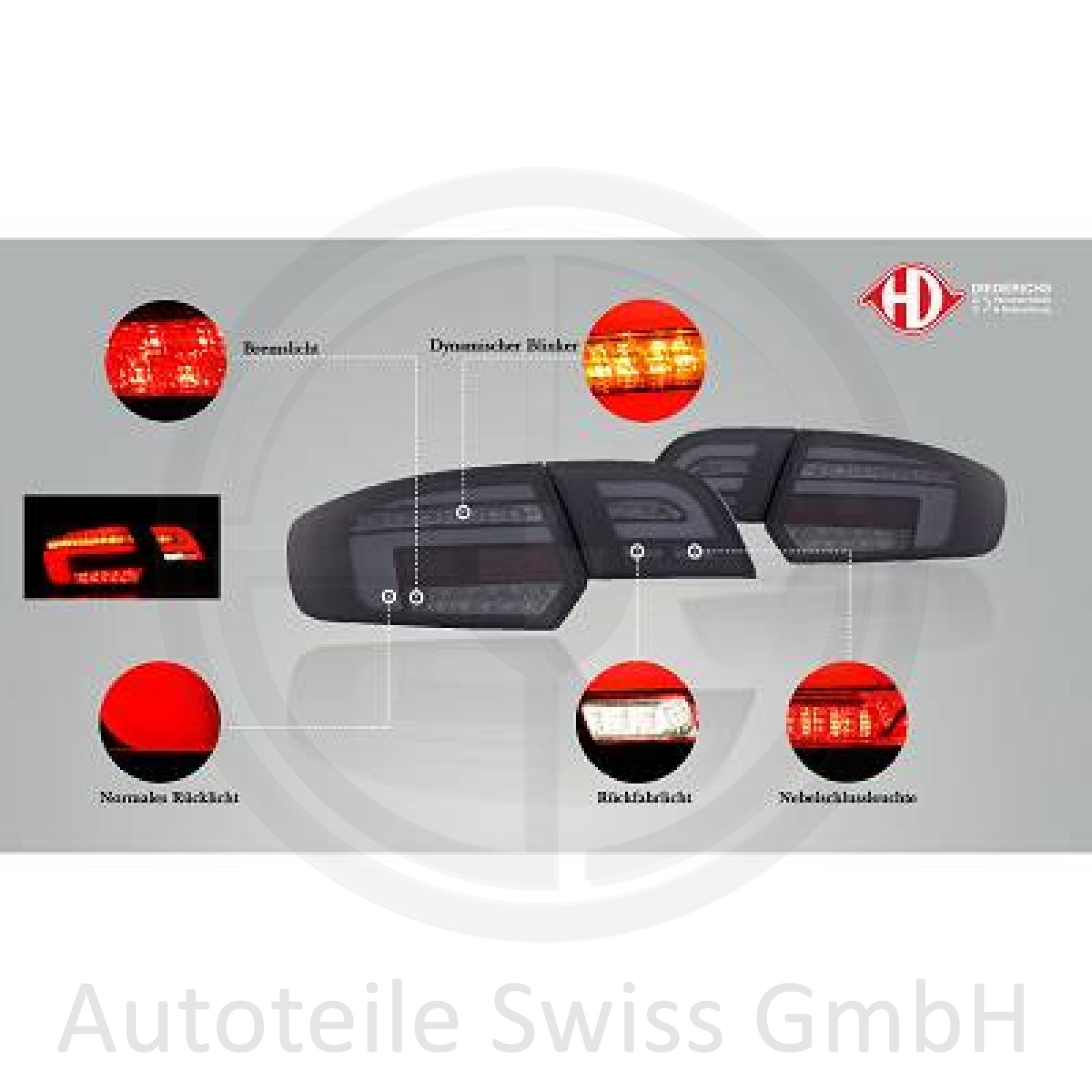 RUECKLEUCHTEN SET (5-TUER) 