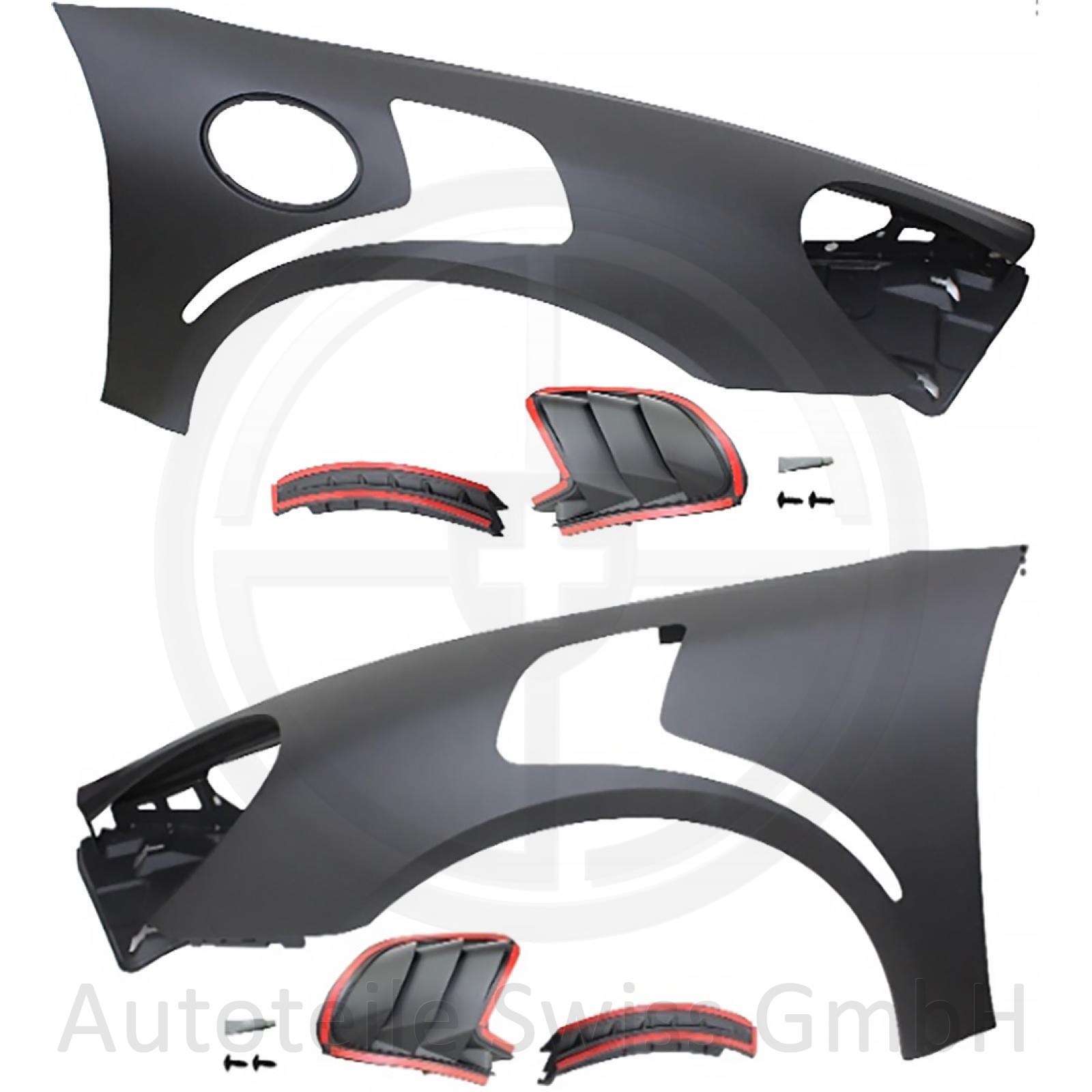 KOTFLUEGEL SET VORNE (OPTISCH AEHNLICH WIE GT2RS)