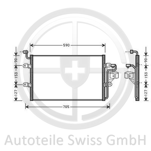KONDENSATOR (KLIMA KUEHLER) 