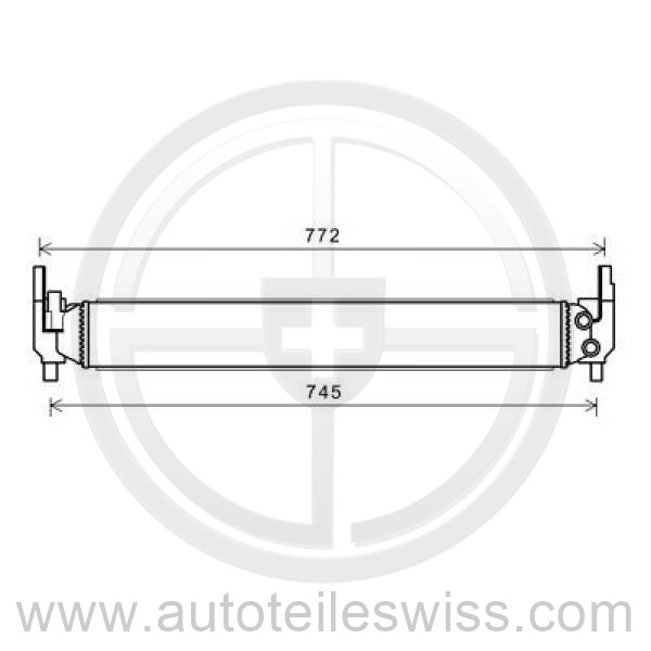 KUEHLER FUER WASSERGEKUEHLTEM LADEELUFTKUEHLER 